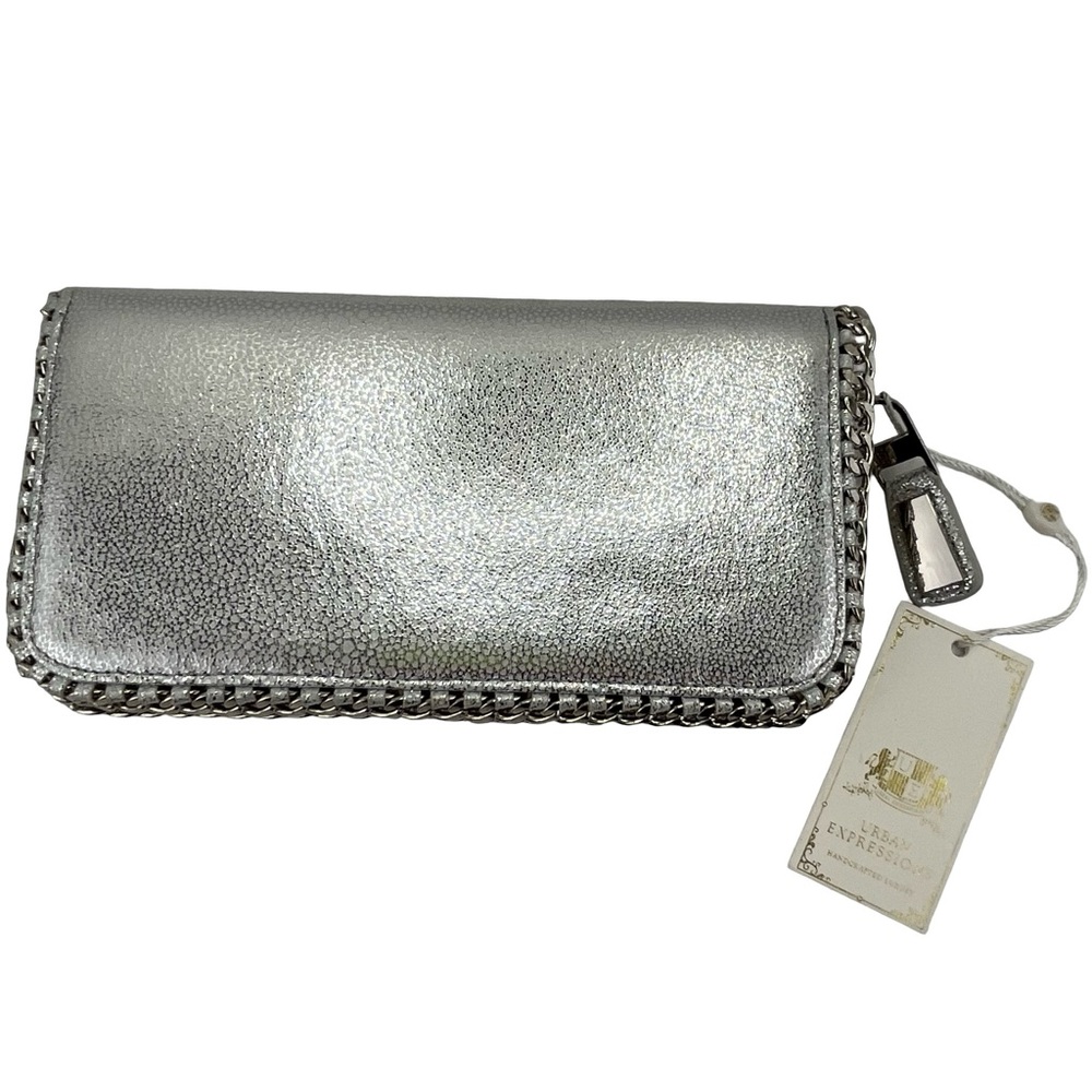 Urban Expressions “Carlin” Silver Chain Wallet – NWT